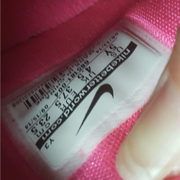 Nike Lebron XII 12 Black Pink Blue Basketball Shoes Sz 5Y Fit like a Womens 6.5 - Picture 14 of 16